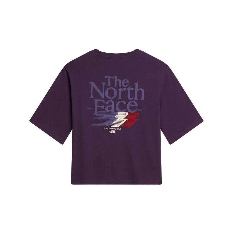 THE NORTH FACE W Retro Trail Boxy SS Tee-Graphic T-shirt 