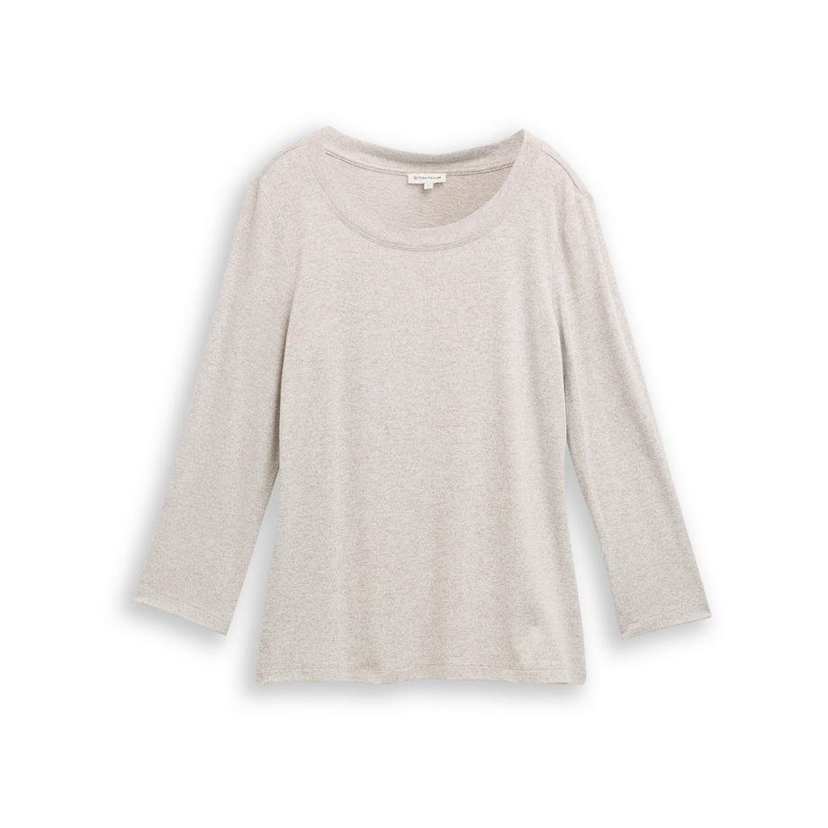 TOM TAILOR Langarm Regular Fit T-Shirt  