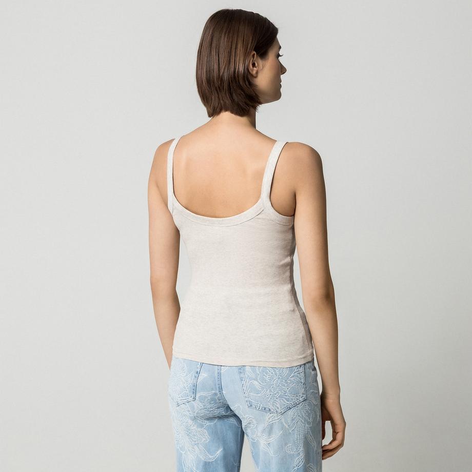 Gina Tricot Débardeur côtelé  