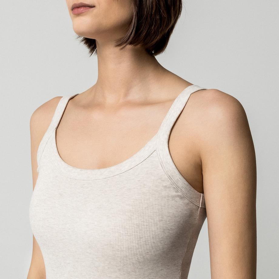 Gina Tricot Débardeur côtelé  