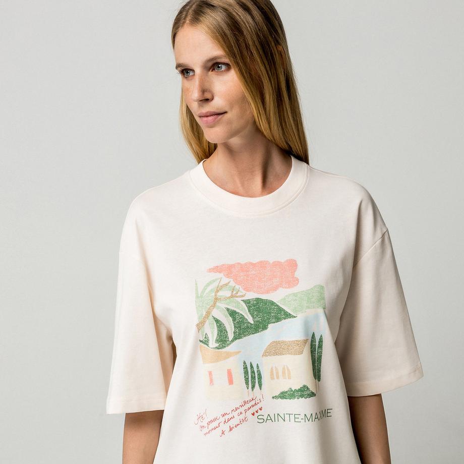 Gina Tricot T-shirt stampata  