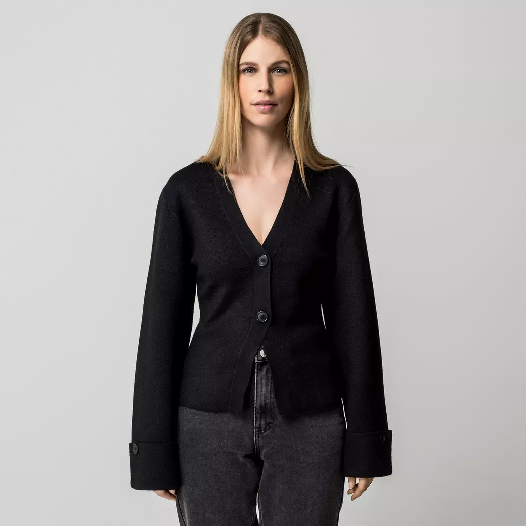 Gina Tricot - Cardigan, für Damen, Black, Größe S