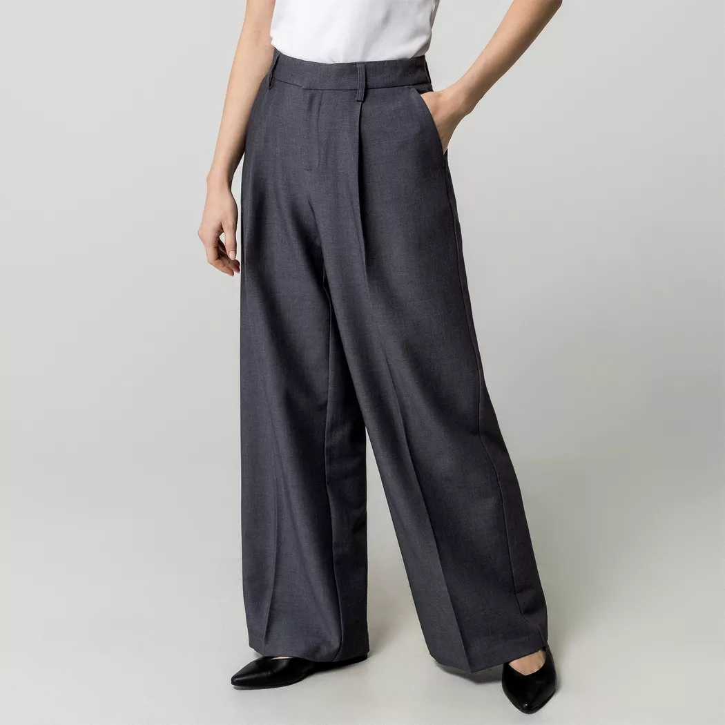 Gina Tricot - Hose, für Damen, Dunkelgrau, Größe 38