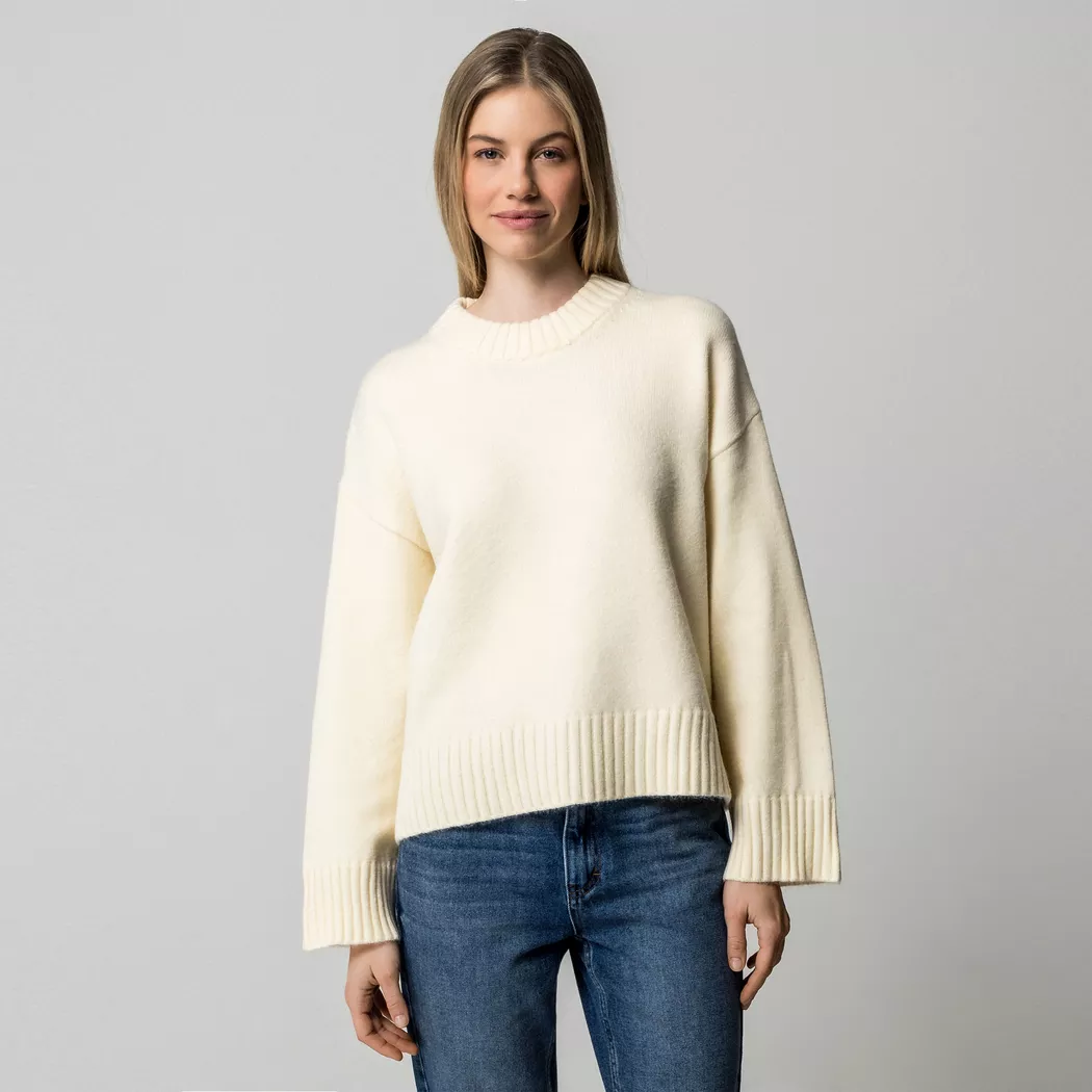 Gina Tricot - Pullover, für Damen, Gelb, Größe L