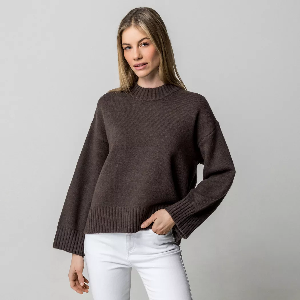 Gina Tricot - Top, für Damen, Dunkelbraun, Größe XS