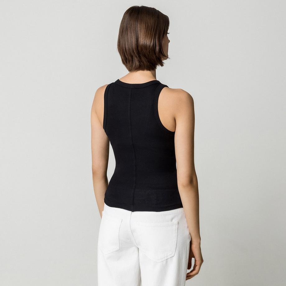 Gina Tricot Débardeur côtelé  