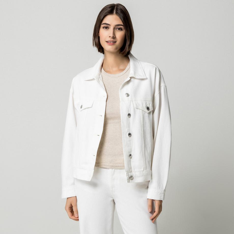 Gina Tricot Kurze Jeansjacke  