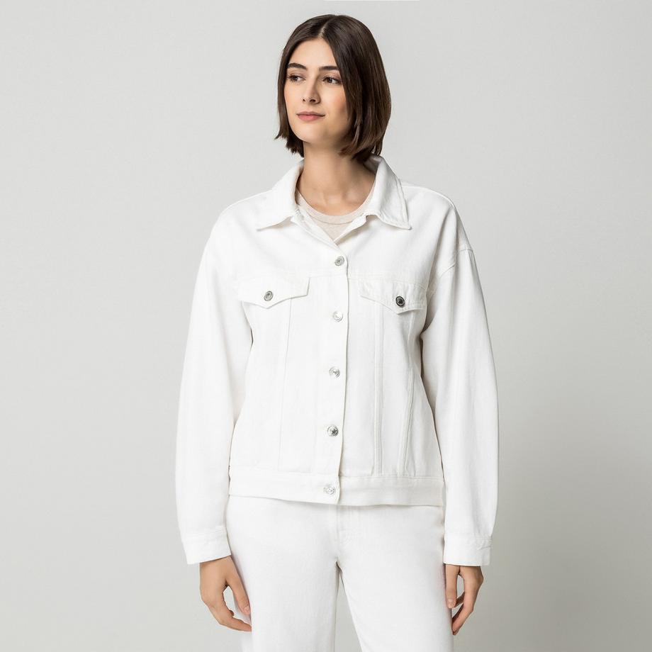 Gina Tricot Giacca di jeans corta  