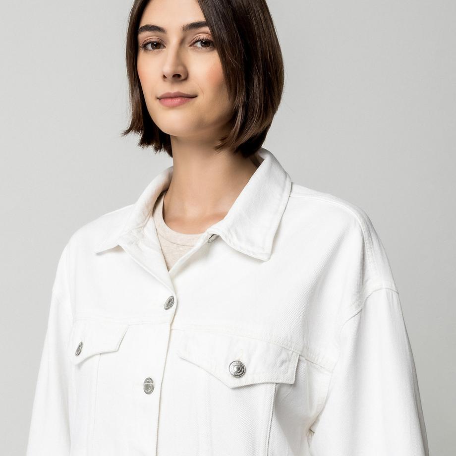 Gina Tricot Giacca di jeans corta  