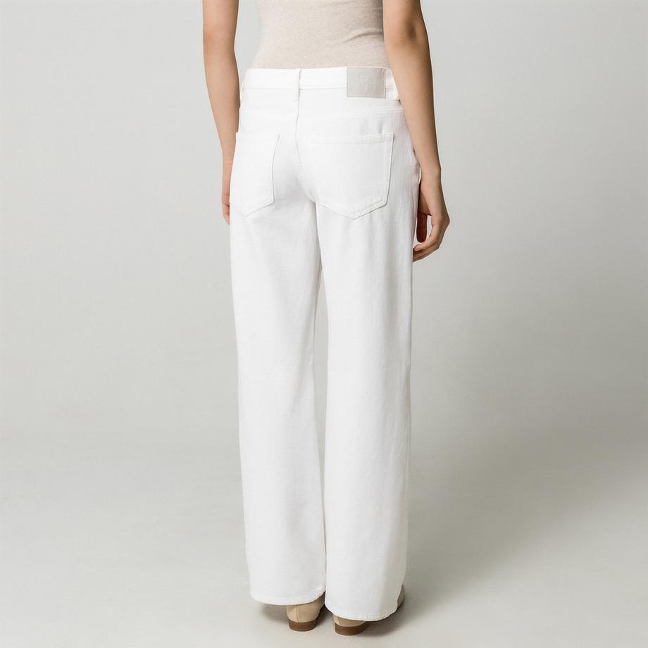 Gina Tricot Jeans Gamba Larga  