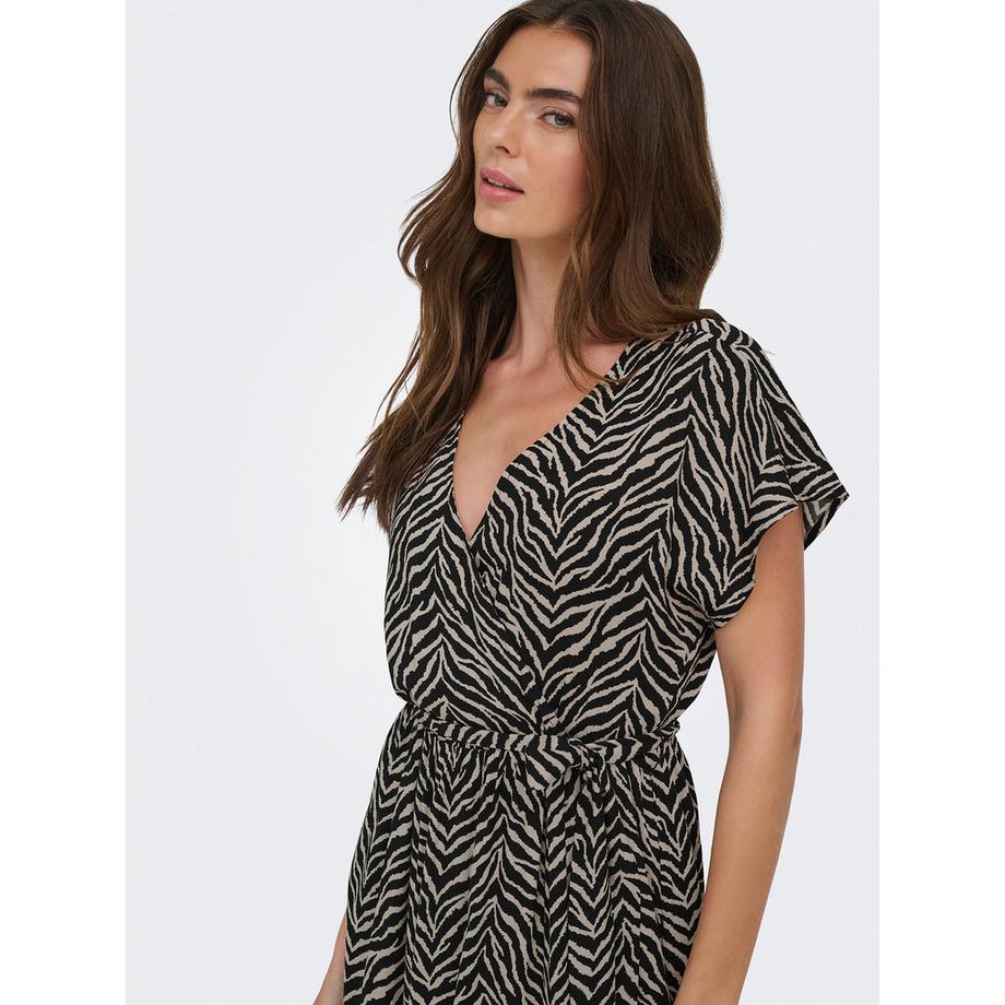 ONLY Robe Midi Imprimé Zèbre  
