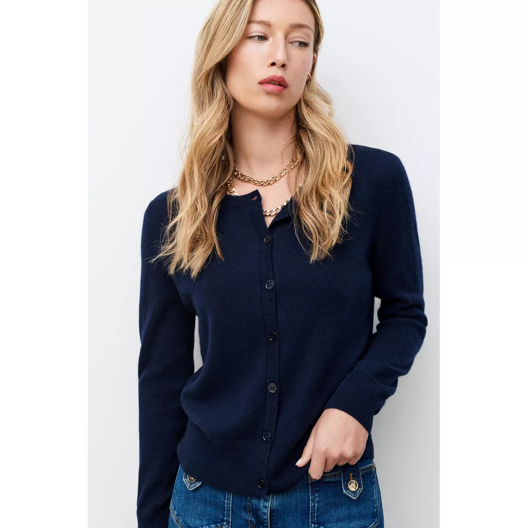 Caroll - Pullover, für Damen, Marine, Größe XS 2
