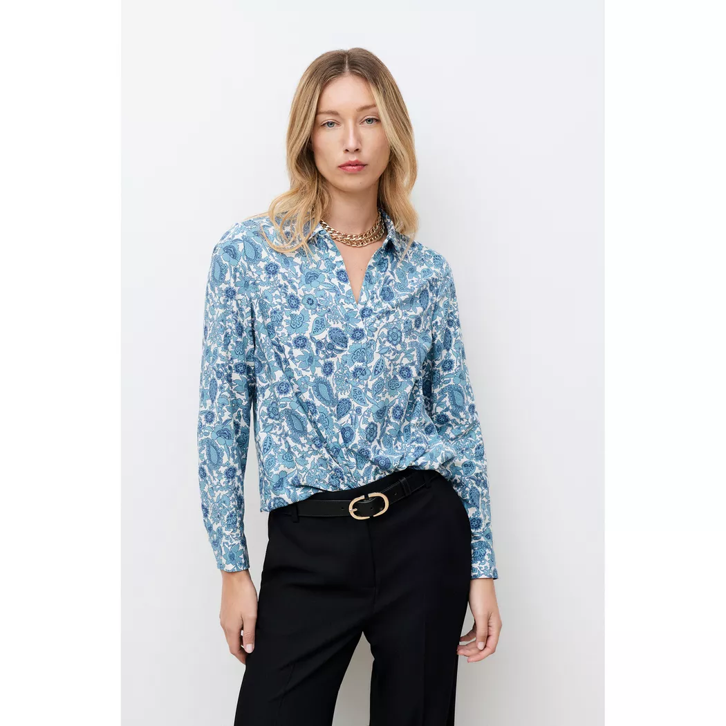 Caroll - Hemd, für Damen, Multicolor, Größe 40 3