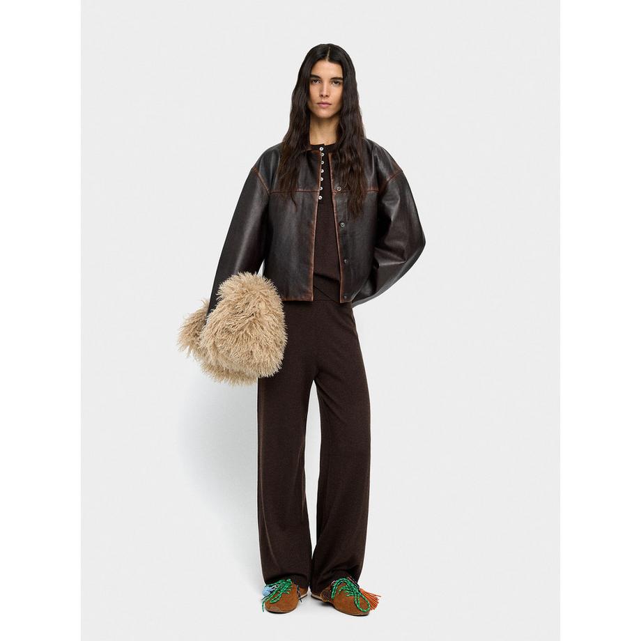 Parfois Pantalon large en maille  