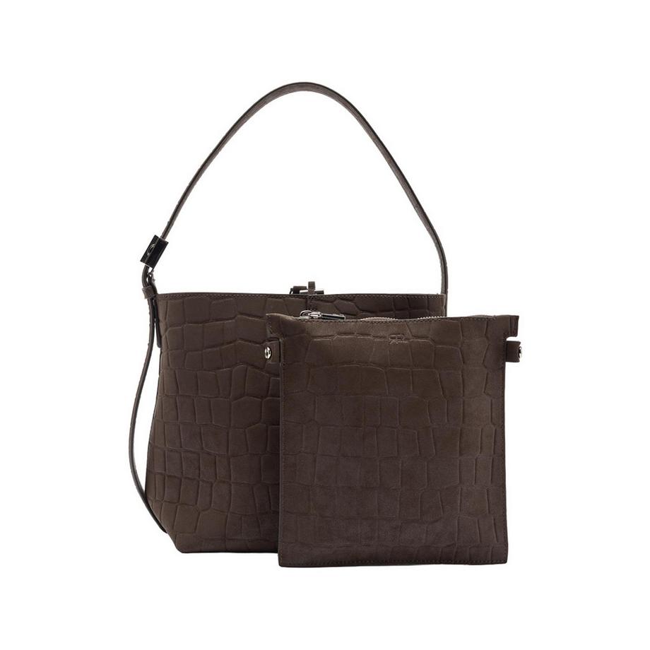 Parfois Krokodilgeprägte Umhängetasche  