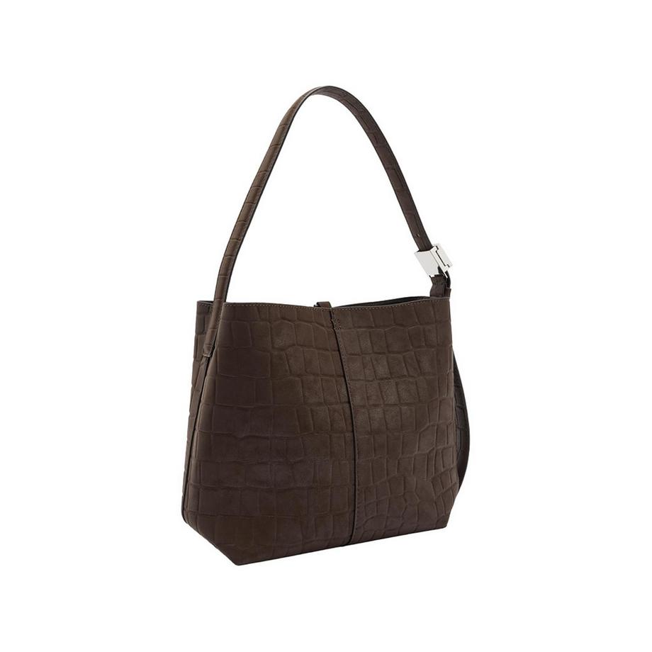 Parfois Krokodilgeprägte Umhängetasche  