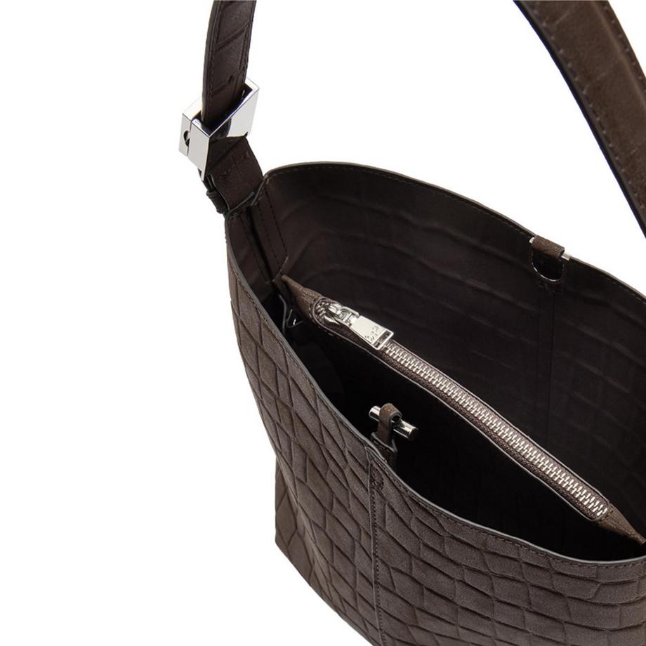 Parfois Krokodilgeprägte Umhängetasche  