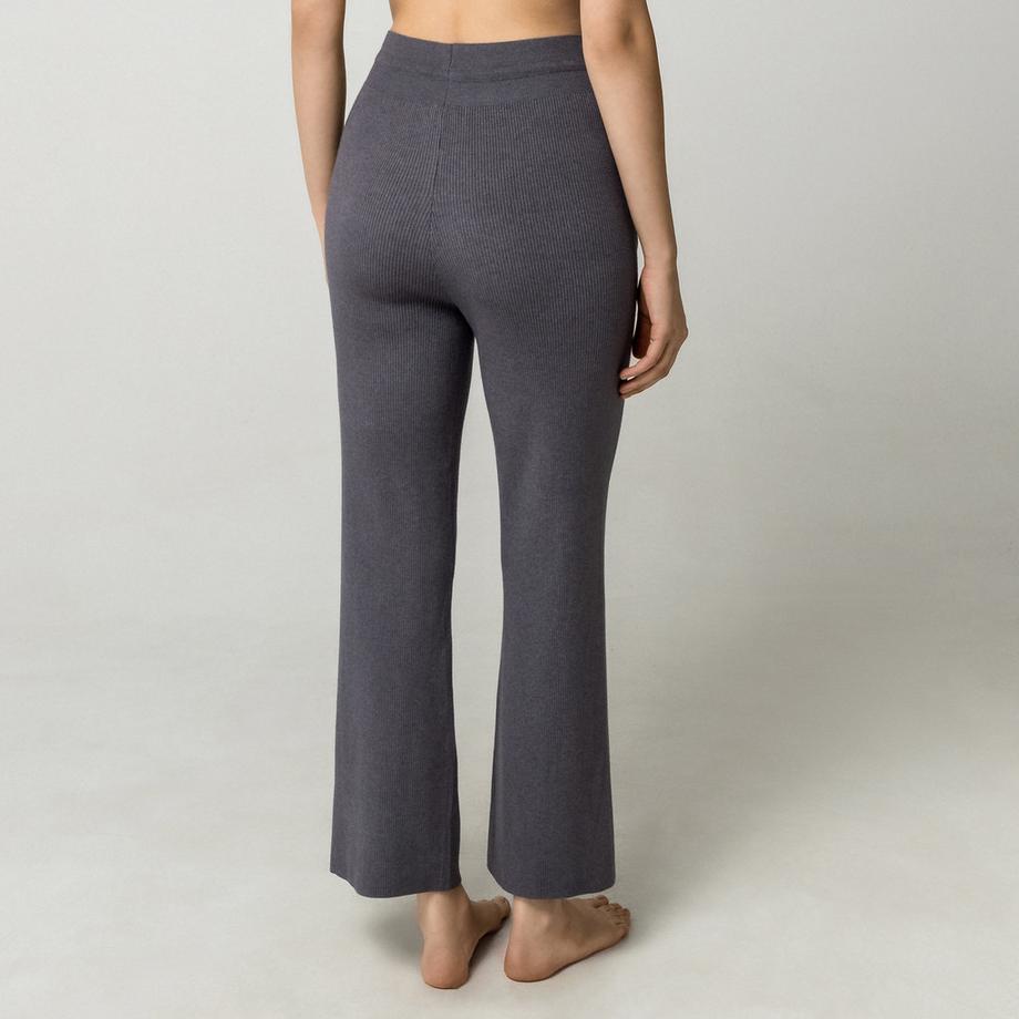 Manor Woman Pantaloni del pigiama con texture a coste  