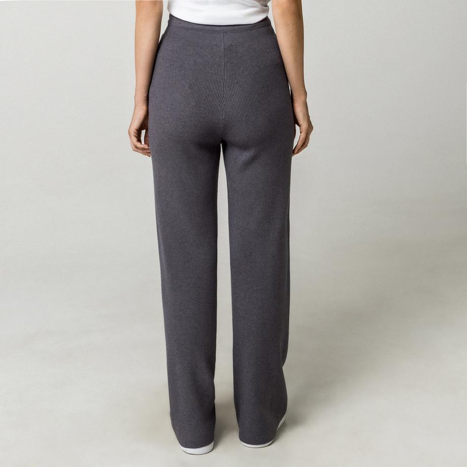 Manor Woman Pantaloni del pigiama con texture a coste  