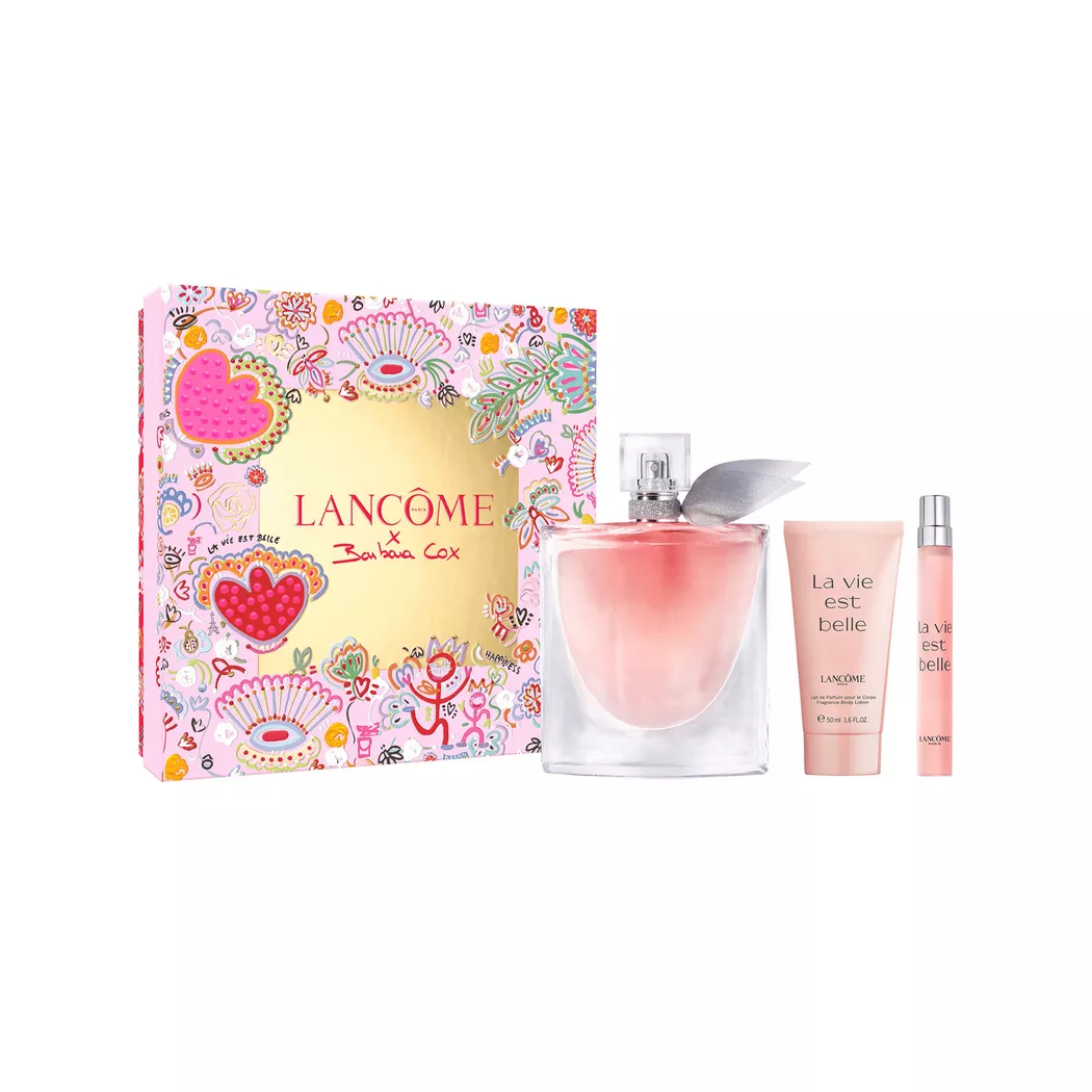 Lancôme Lancome Damen-Parfum La-vie-est-belleLa vie est belle-Set Eau de Parfum Spray 50 ml + Génifique Serum 10 ml + Hypnôse Mascara Mini 2 ml