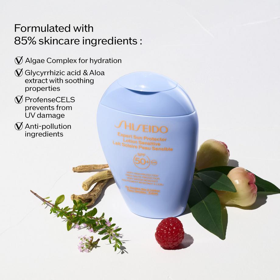 SHISEIDO  Expert Sun Protector Lotion Sentitive SPF50+ 
