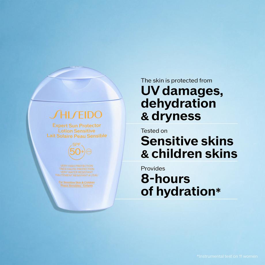 SHISEIDO  Expert Sun Protector Lotion Sentitive SPF50+ 