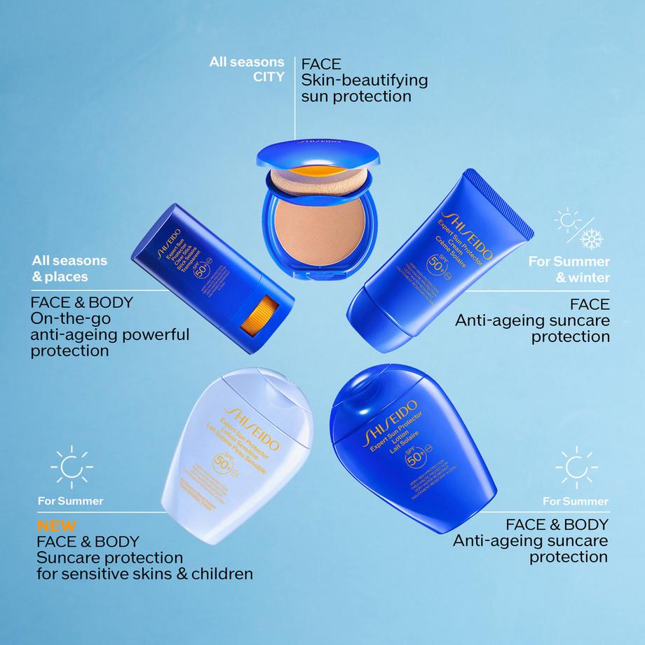 SHISEIDO  Expert Sun Protector Lotion Sentitive SPF50+ 