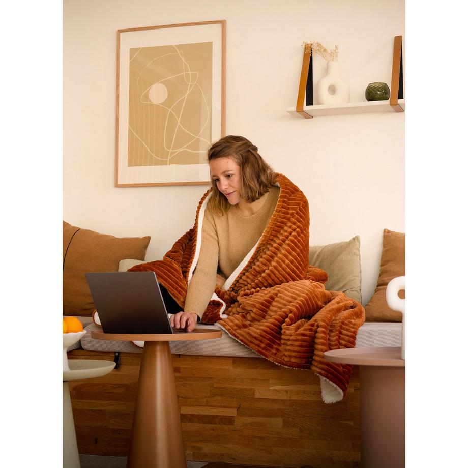 Terraillon Heizdecke Koomy caramel 180x130 