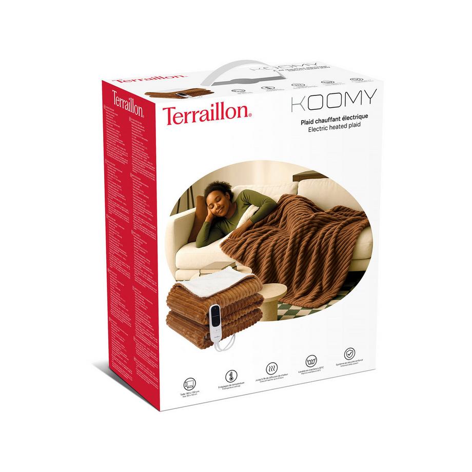 Terraillon Heizdecke Koomy caramel 180x130 