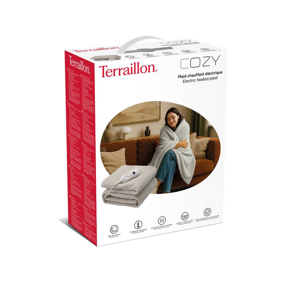 Terraillon Couverture chauffante Cozy Light  160x120 