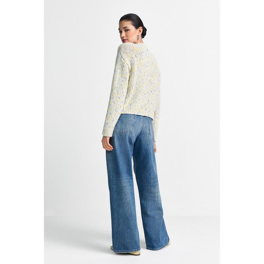 Rich & Royal Cardigan Col Rond  