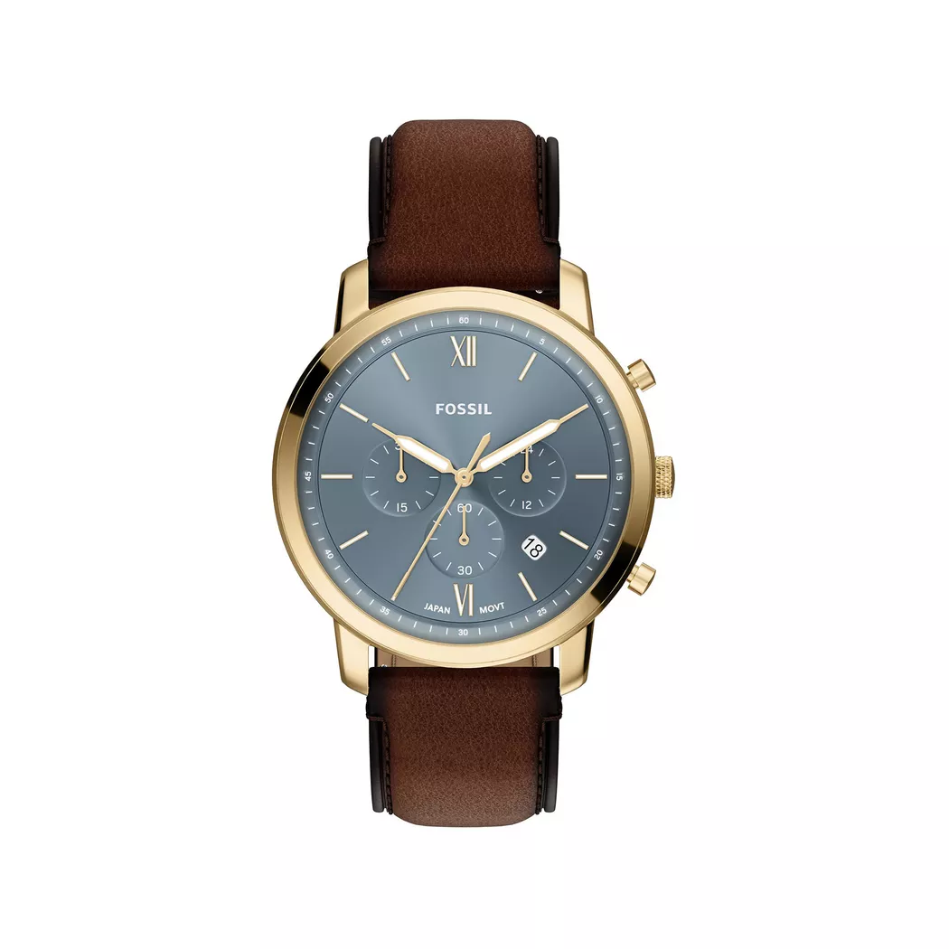 Fossil Neutra Chronograph Watch Brown/Gold 2