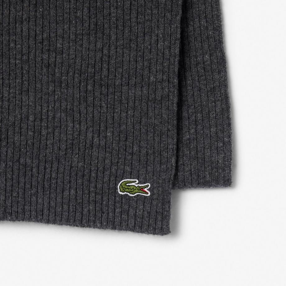 LACOSTE Écharpe côtelée  