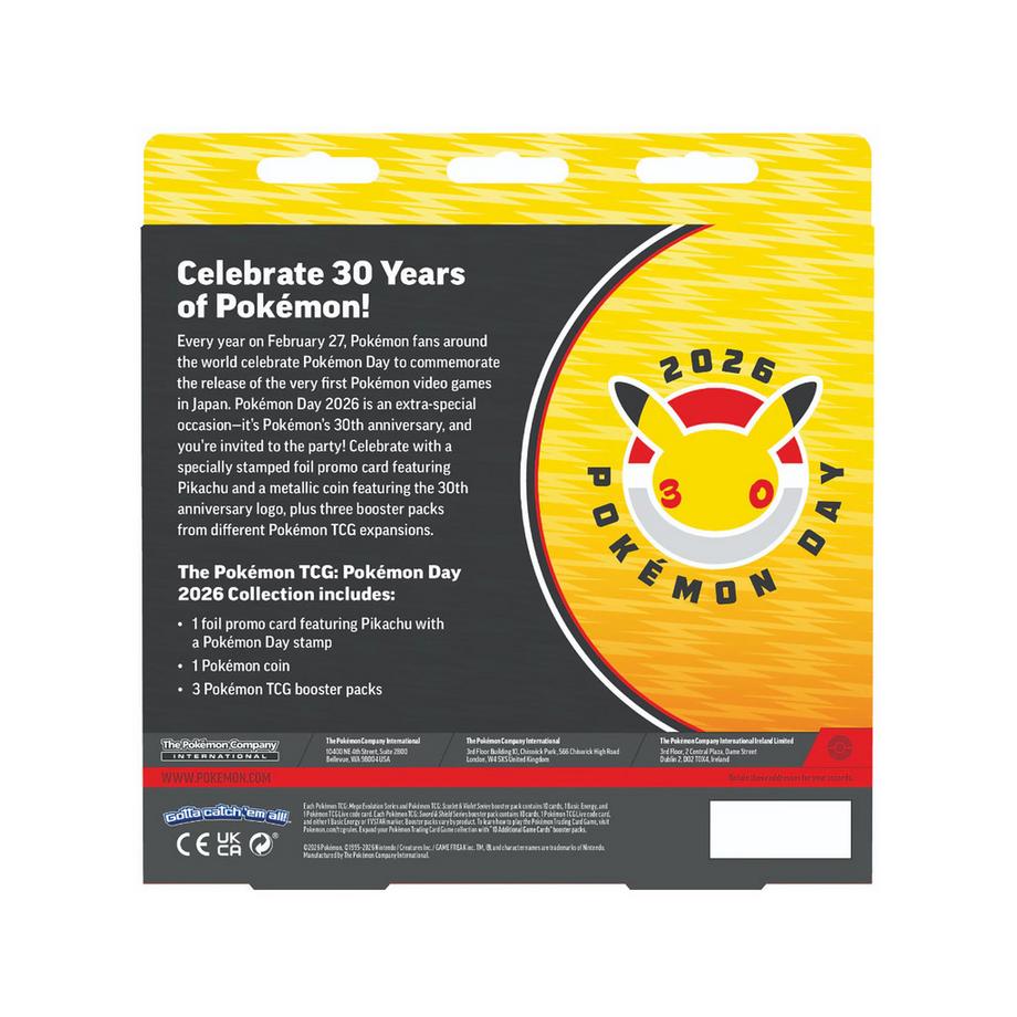 Pokémon  Pokémon Day 2026 Collection, anglais 