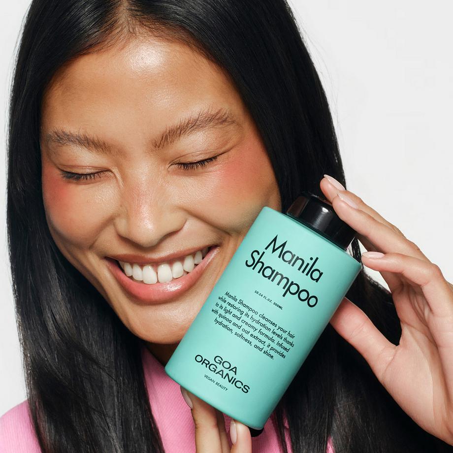 GOA ORGANICS  Manila Shampoo - Shampoing ultra-hydratant pour tous types de cheveux 