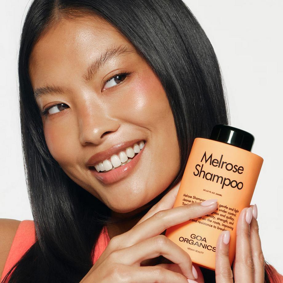 GOA ORGANICS  Melrose Shampoo - Shampoo für feines, tendenziell fettiges Haar 