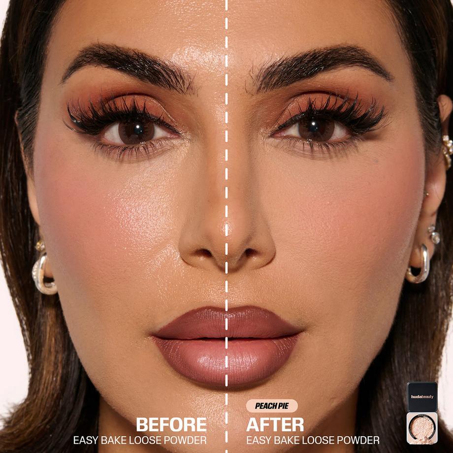 Huda Beauty  Baby Bake Mini Easy Bake Loose Powder - Mini poudre fixante libre Easy Bake 