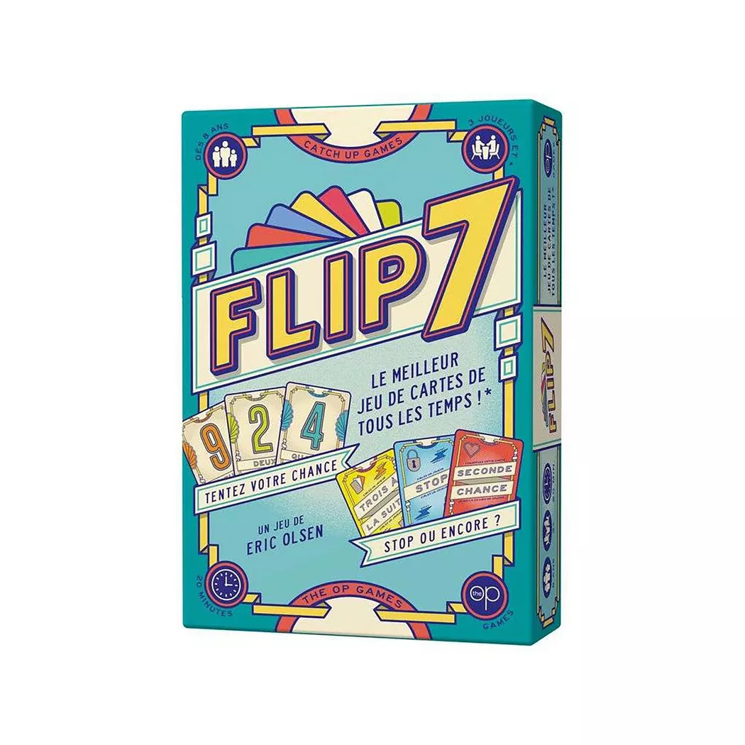 Catch up Games - Flip 7, französisch, Multicolor