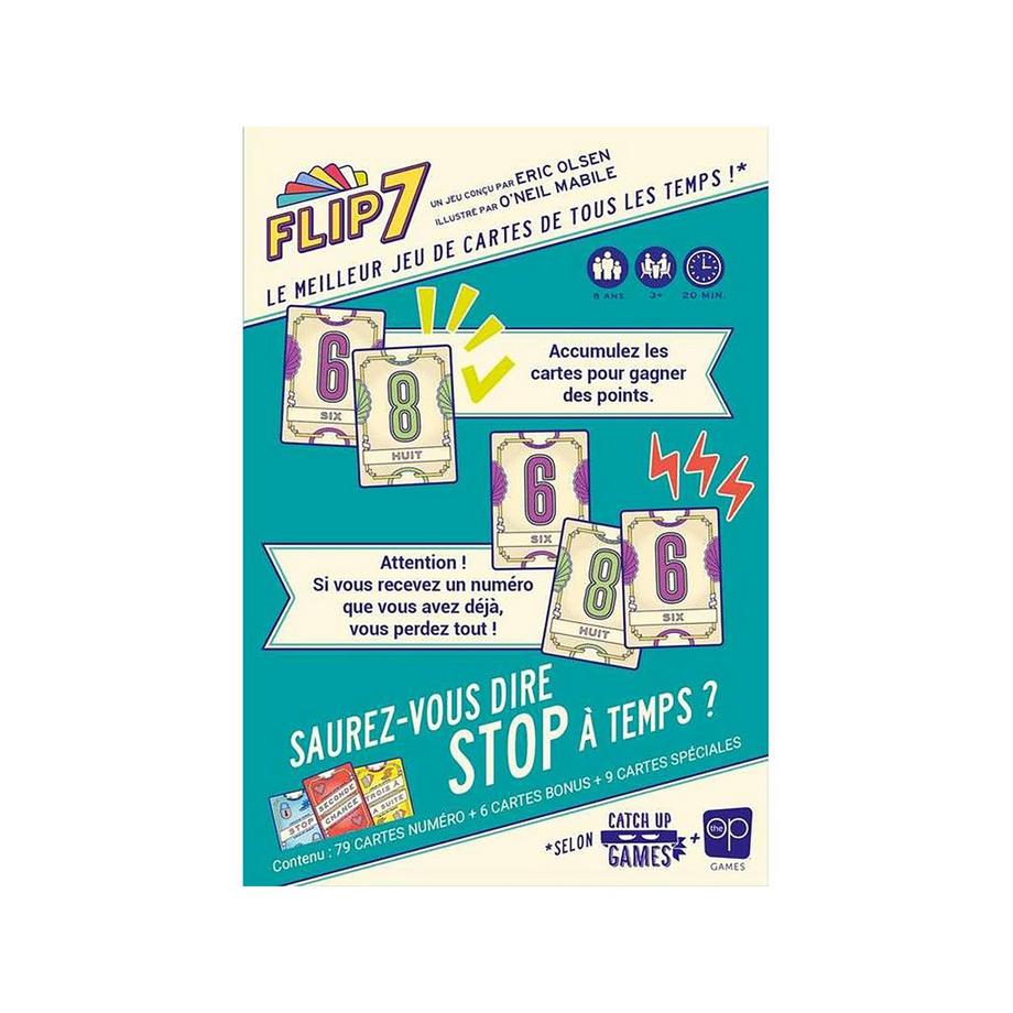 Catch up Games  Flip 7, französisch 