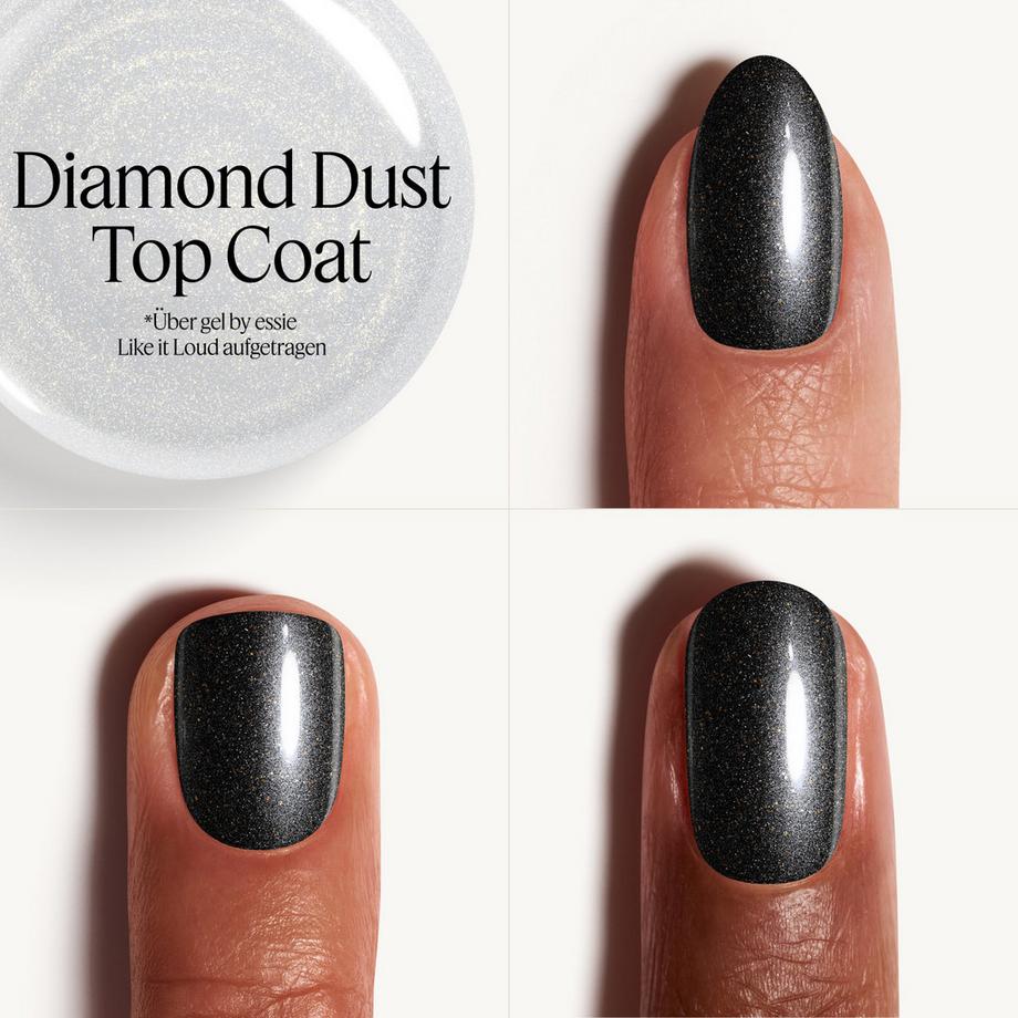 essie  Gel Couture by essie Diamond Dust Top Coat 