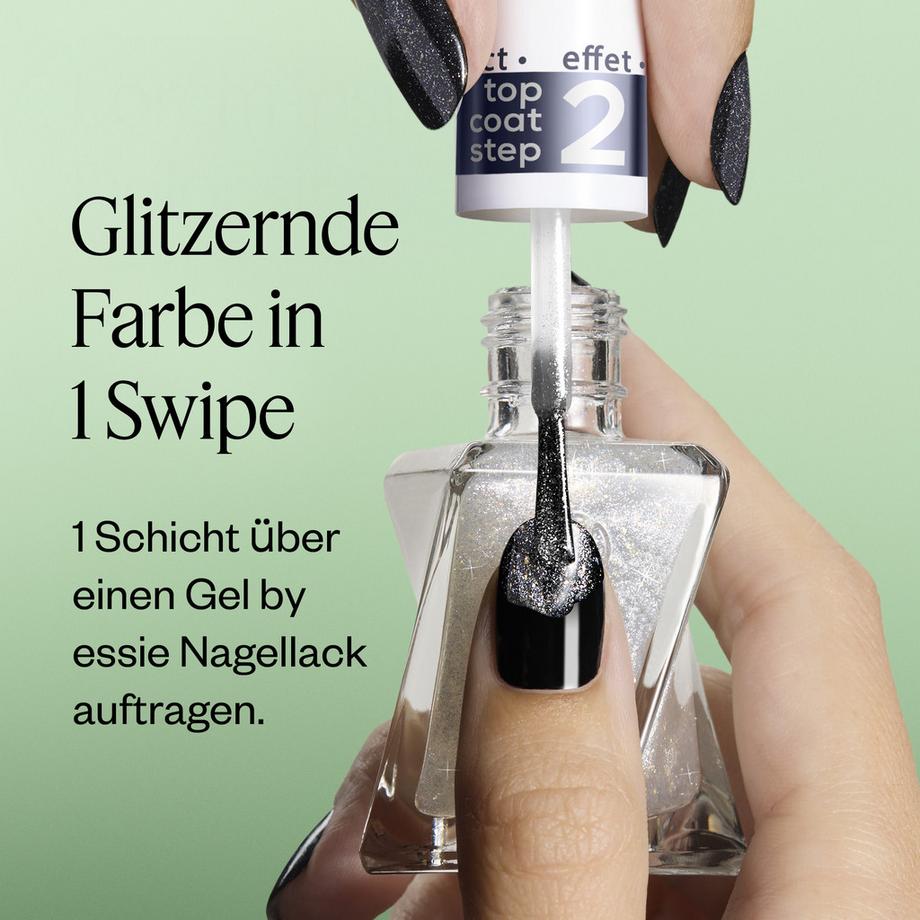 essie  Gel Couture by essie Diamond Dust Top Coat 