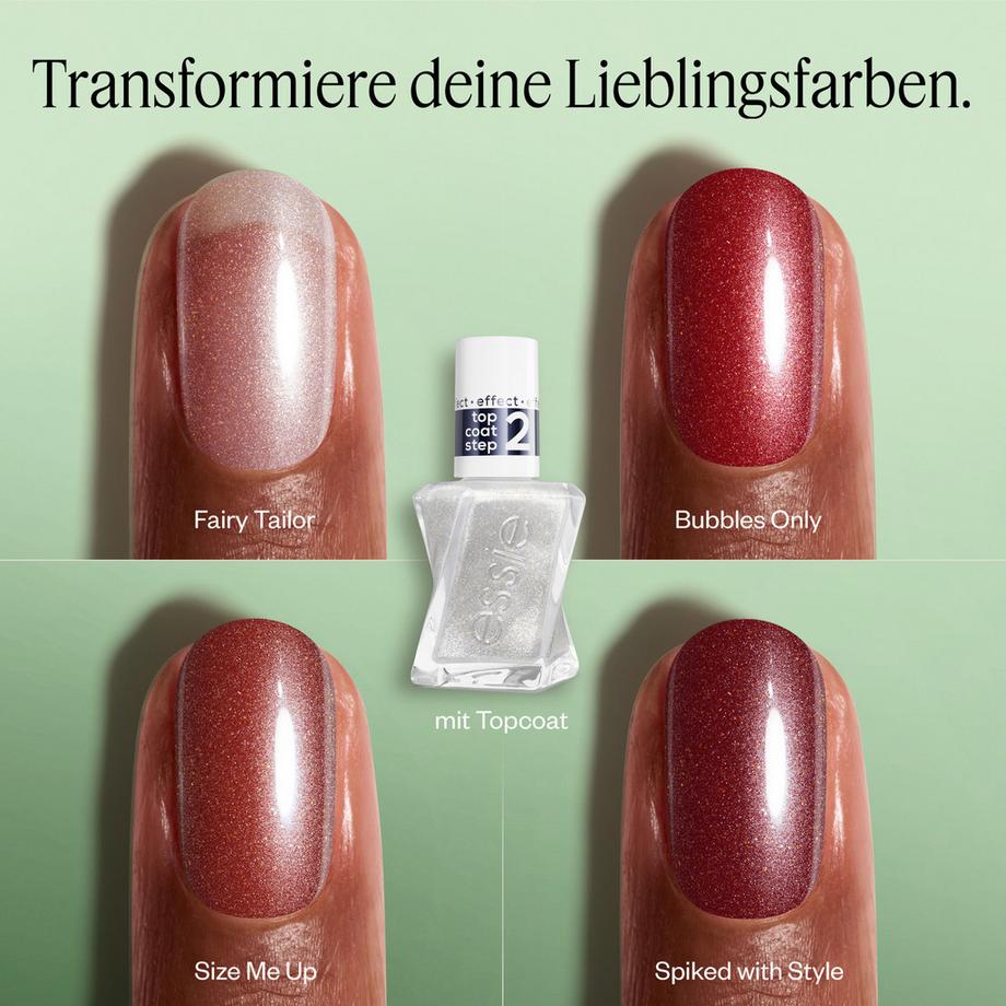 essie  Gel Couture by essie Diamond Dust Top Coat 