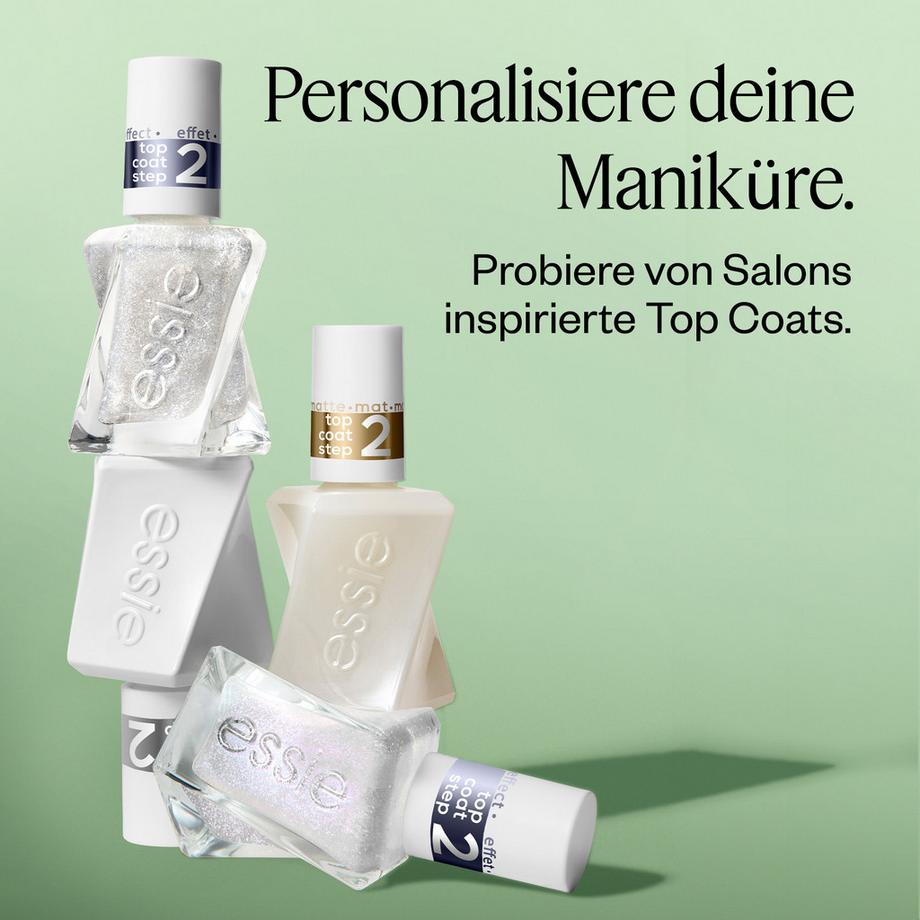 essie  Gel Couture by essie Diamond Dust Top Coat 