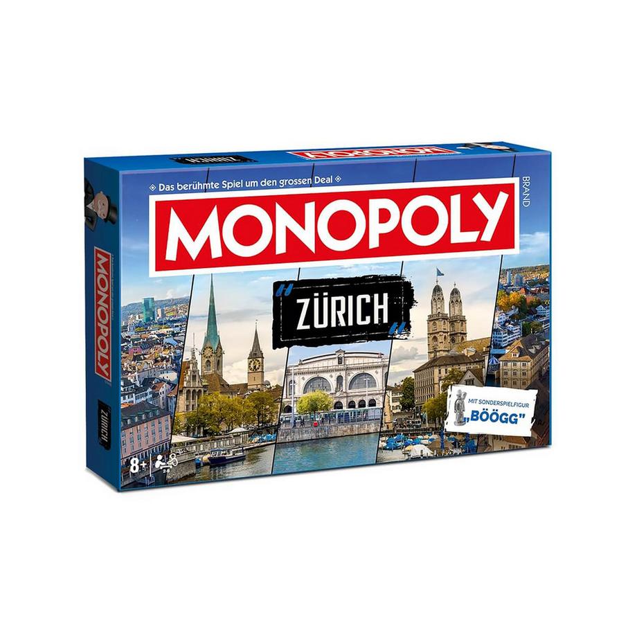 Monopoly Zürich mit Sondertoken Bögg