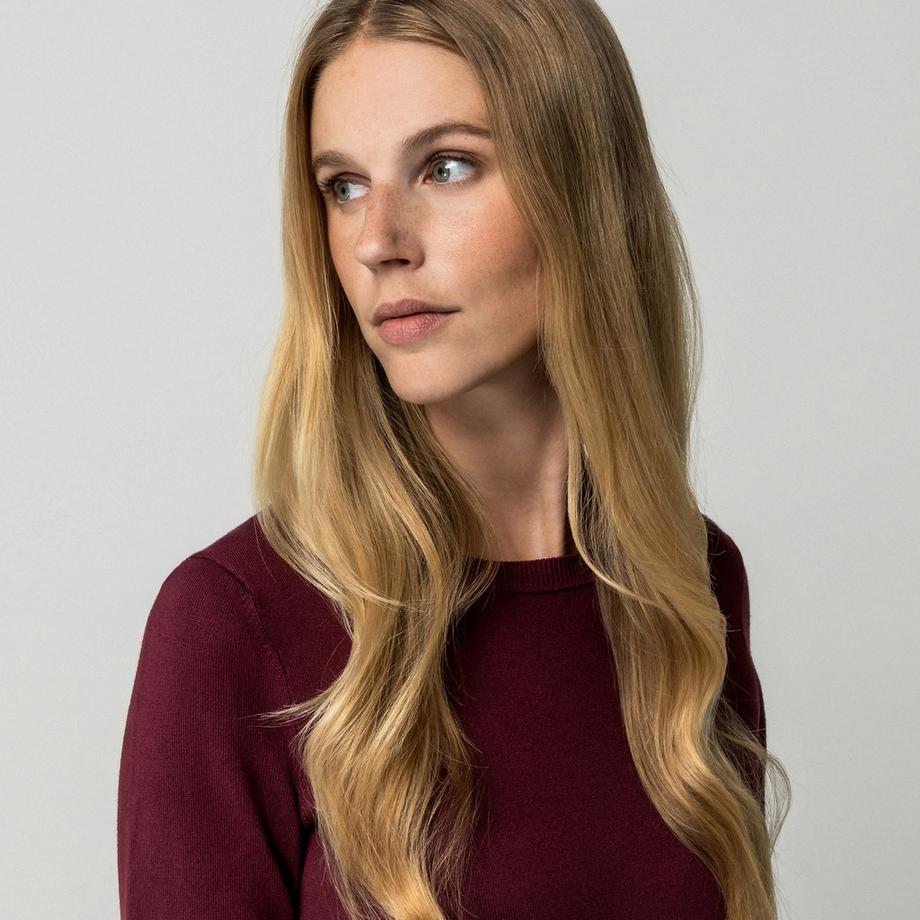 Manor Woman Maglione a Maniche Corte  