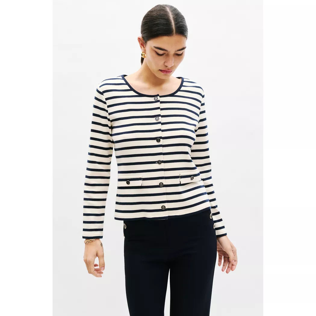 Caroll - Weste, für Damen, Grau/Grün, Größe L