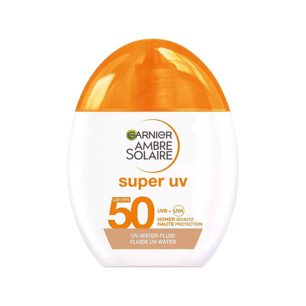 Garnier - Super UV UV-Water-Fluid Glow LSF 50, 40 ml