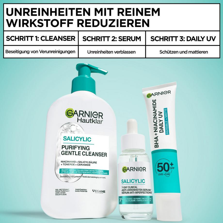 GARNIER  Hautklar Salicylic 7-Day Clinical Siero anti-imperfezioni 