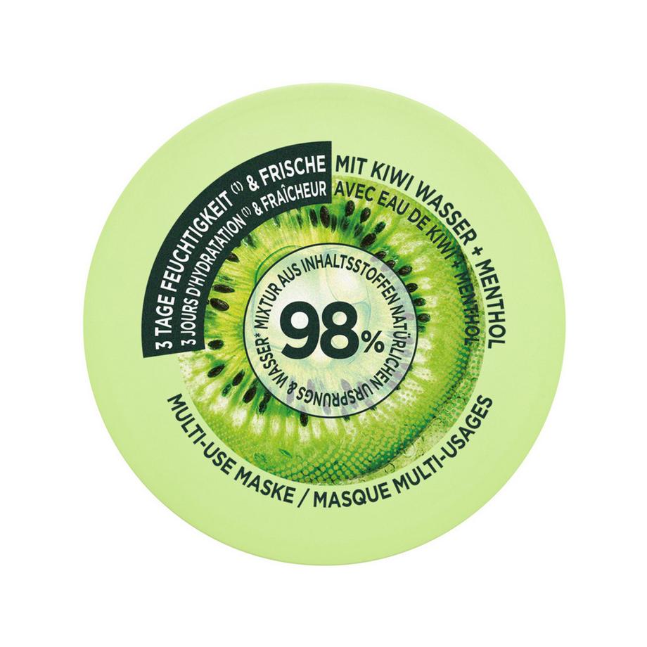 GARNIER  Masque capillaire multi-usage Fructis Kiwi Menthol Hair Food 