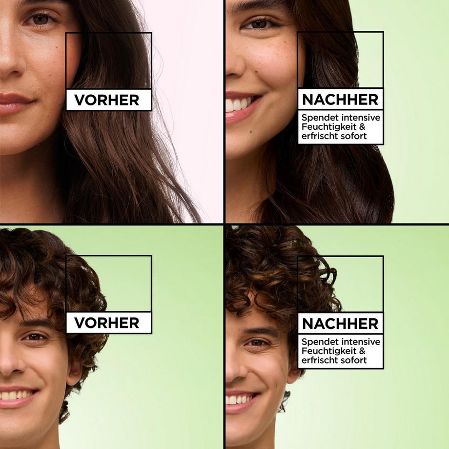 GARNIER  Masque capillaire multi-usage Fructis Kiwi Menthol Hair Food 